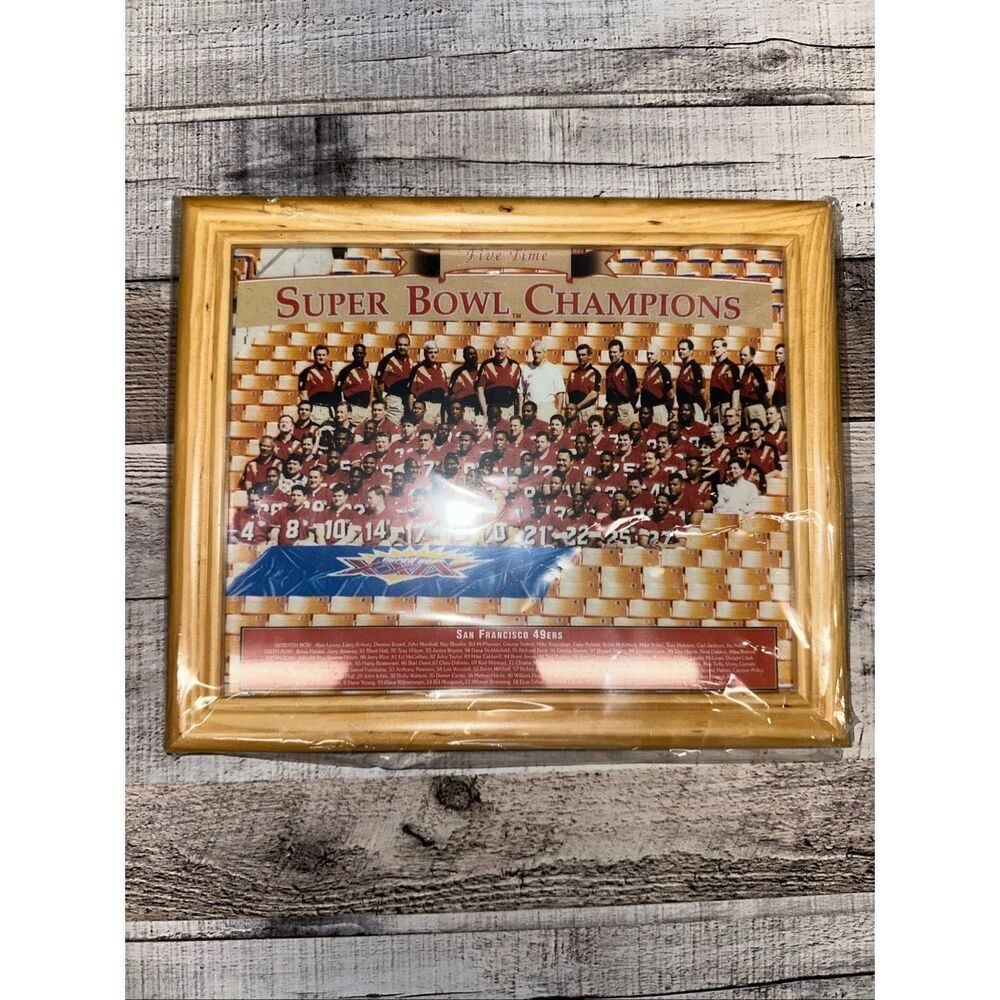 1994 SAN FRANCISCO 49ERS SUPER BOWL 29 CHAMPIONS TEAM 8X10 FRAMED PHOTO